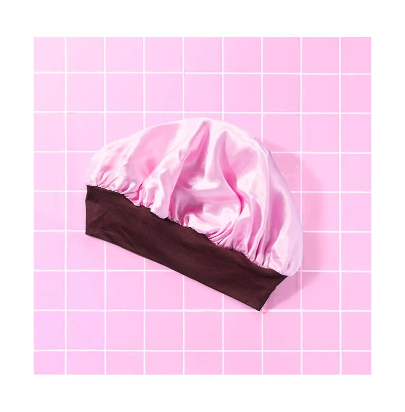 Gimme Beauty Sweet Dreams Satin Bonnet Ultra Soft Sleep Bonnet Smooth and Frizz Free Hair Fine Hair, 1 Count