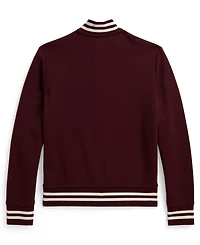 Polo Ralph Lauren Boys' 8-20 Double-Knit Letter Jacket