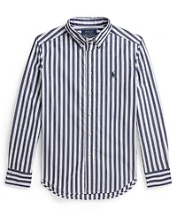 Polo Ralph Lauren Boys' 8-20 Striped Cotton Poplin Shirt