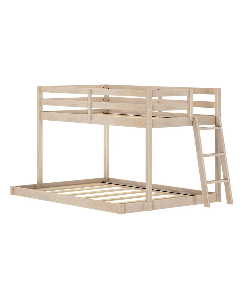 Grain & Grove Bear Plywood Twin/Full Low Bunk