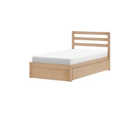 Grain & Grove Bear Twin Single Bed With Trundle