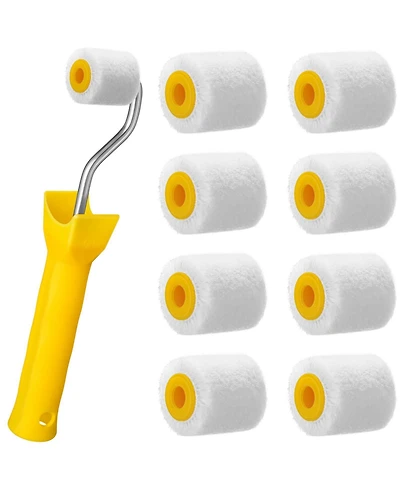 Xdovet Mini Roller Brush Touch Up Trim Edge Corner Window Frame