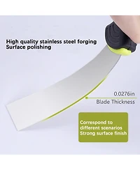 Xdovet Stainless Steel Putty Scraper Set Drywall Repair Wallpaper Removal
