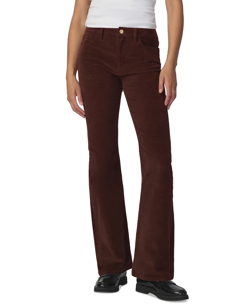 Joe's Jeans Women's Inez Corduroy Flare Mid-Rise Pants