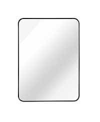 Busdays Metal Frame Bathroom Mirror 24x36 Inch Rectangular Wall Mount Mirror