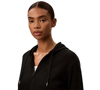 Calvin Klein Performance Women's Icon Sport Waffle Full-Zip Hoodie