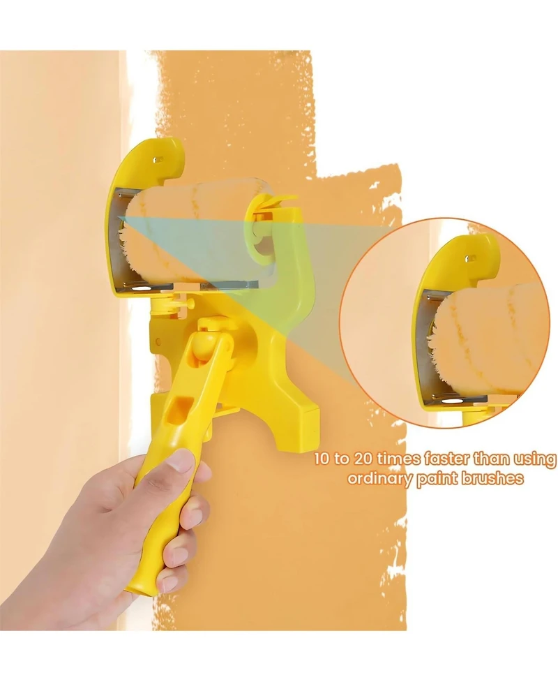 Xdovet Paint Edger Trimmer Wall Ceiling Brush Roller Shield Tool Expandable