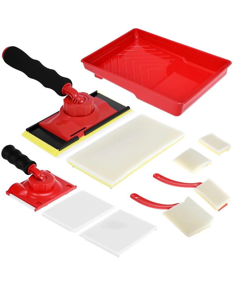 Xdovet Edger Tool Kit Trimmer Pad Applicator Corner Wall Ceiling