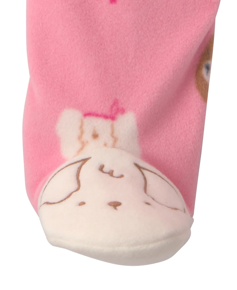 Carter's Baby Girls' Dog Fleece 2-Way Zip Sleep & Play