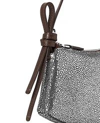 kate spade new york Loop Metallic Dot Printed Small Pochette Handbag