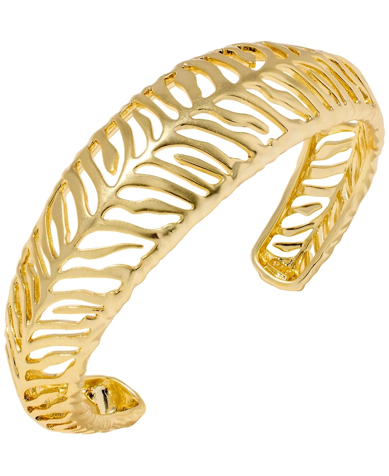 Kendra Scott 14k Gold-Plated Tiger Striped Mikki Cuff Bracelet