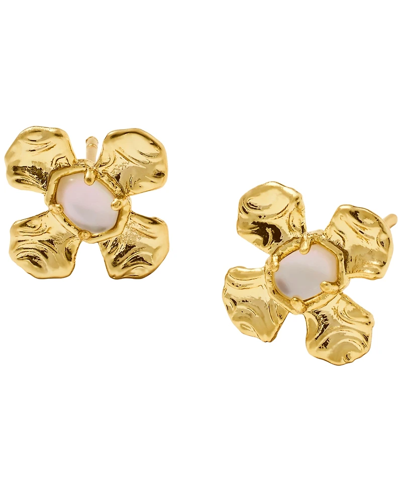 Kendra Scott Imitation Pearl Leanne Stud Earrings