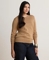 Lauren Ralph Women's Long-Sleeve Crewneck Sweater