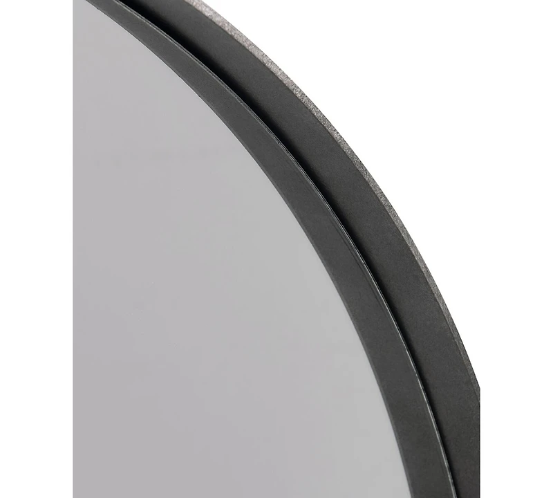 Bernhardt Tribeca 44" Steel Round Mirror