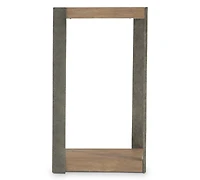 Bernhardt Tribeca 12.38" Wood & Steel Accent Table