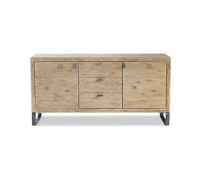 Bernhardt Tribeca 64" Wood & Steel Buffet