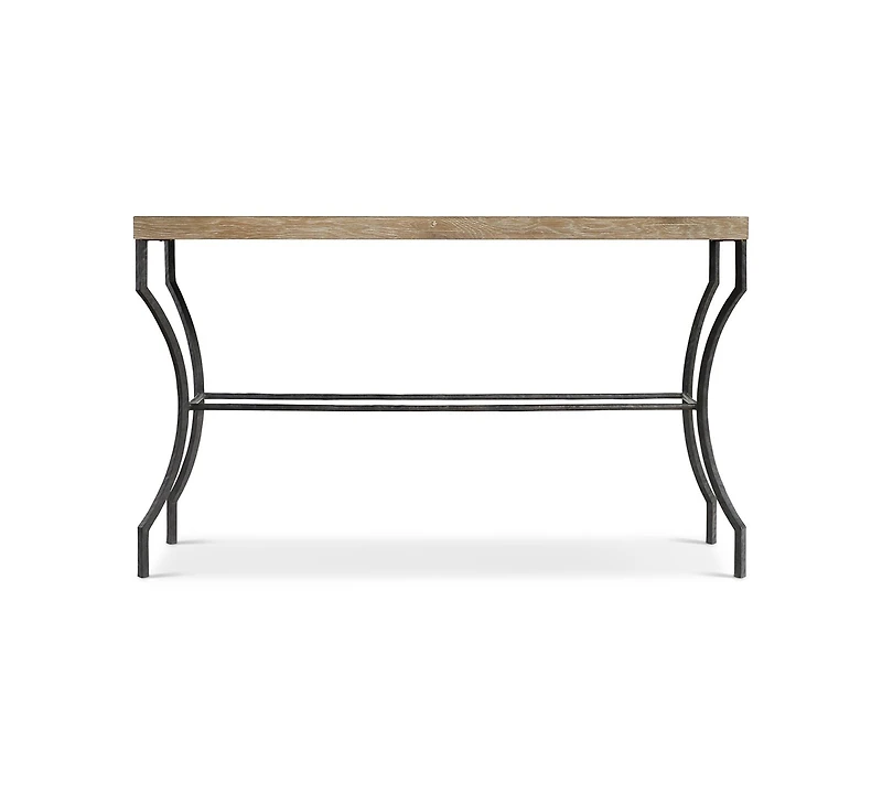 Bernhardt Tribeca 54" Wood & Steel Console Table