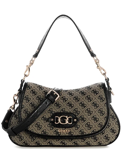 Guess Samantha Small Flap Shoulder Handbag