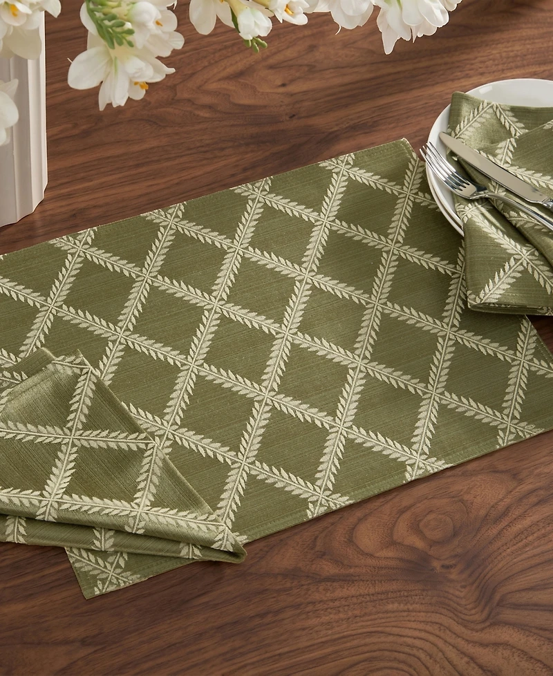 Lenox Laurel Leaf Rectangular Placemats, Set of 4