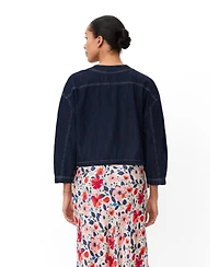 Masai Copenhagen Women's Cropped Button-Front Jacket