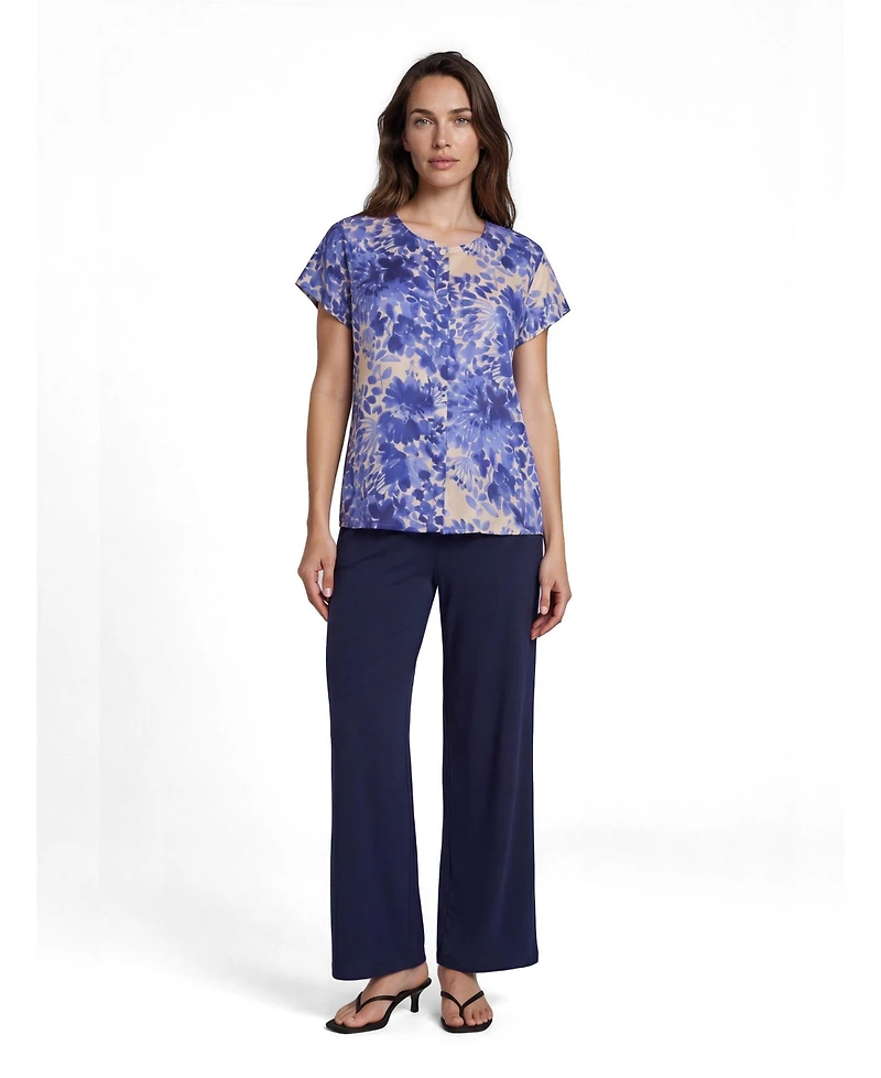Masai Copenhagen Women's MaLa Round-Neck Short Sleeve Blouse