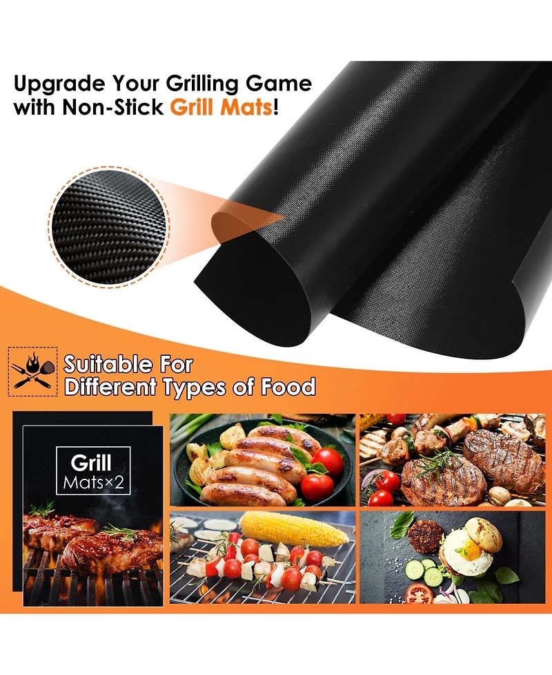 Xdovet Bbq Grill Tools Set Stainless Steel Barbecue Kit