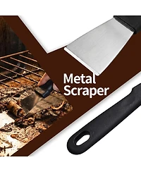 Xdovet Wire Brush Set Steel Nylon Scraper Welding Slag Grime