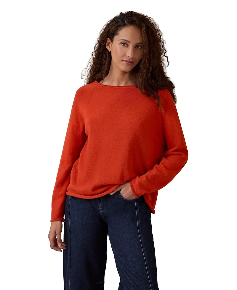 Celtic & Co. Women's Supersoft Essential Geelong Wool Boat Neck Sweater