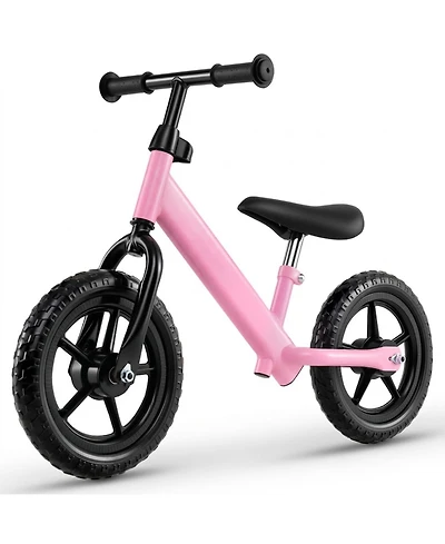 Hongge Lightweight Toddler Balance Bike with 11-Inch Foam Tires