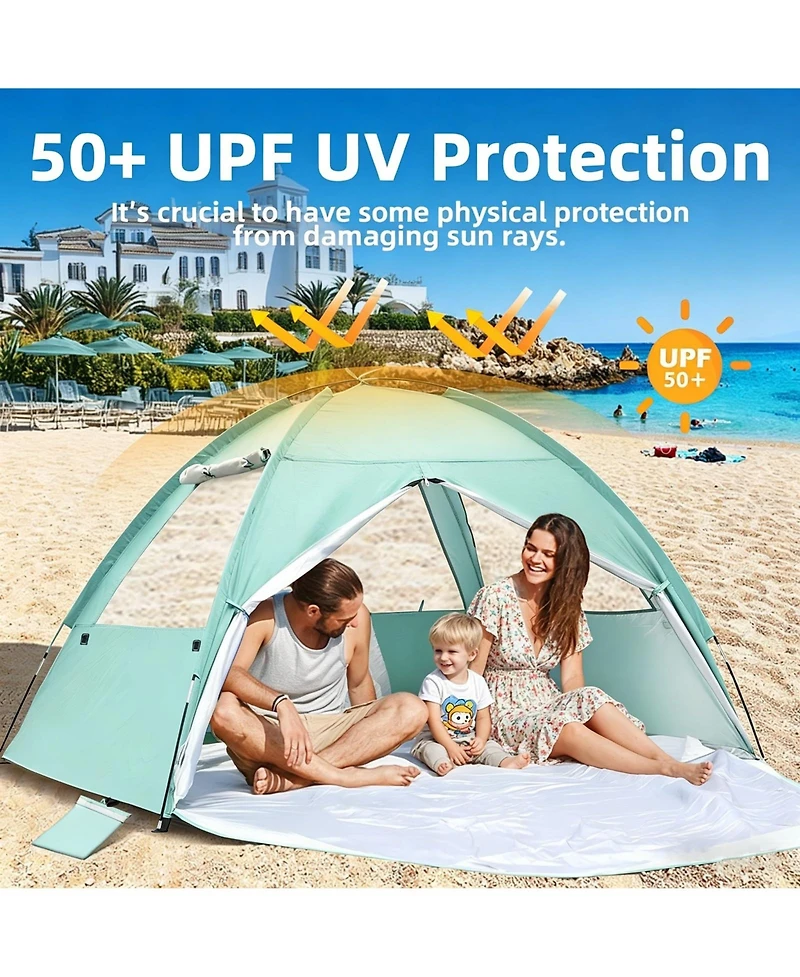 Aofar Beach Tent Sun Shade Shelter Portable Outdoor Camping