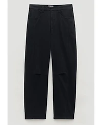 Hush Women's Cordi Barrel-Leg Twill Pants