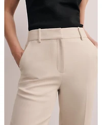 The Fold Women's Tavira Doppio Crepe Pants