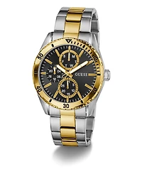 Guess Men's Quartz Two-Tone Stainless Steel Watch 43mm