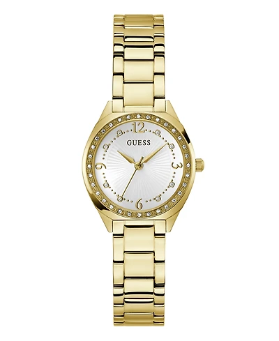 Guess Women's Quartz Gold Tone Stainless Steel Watch 30mm