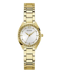Guess Women's Quartz Gold Tone Stainless Steel Watch 30mm