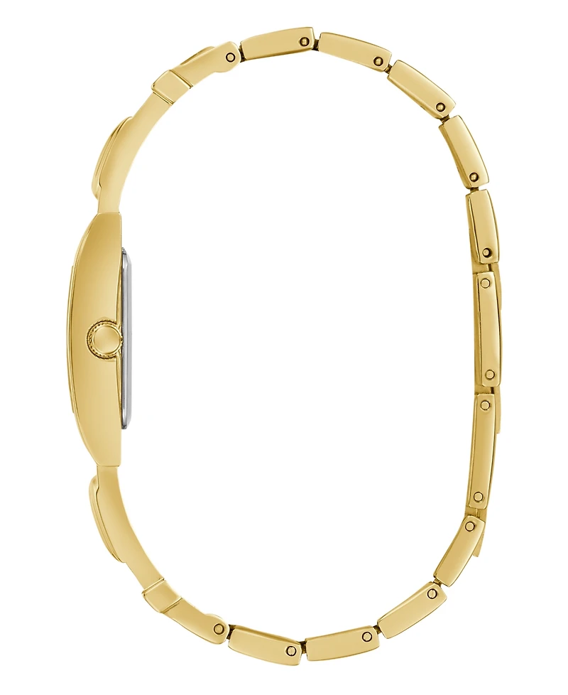 Guess Women's Gold -Tone Stainless Steel Watch 43 mm x 42 mm