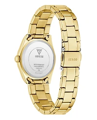 Guess Women's Quartz Gold-Tone Stainless Steel Watch 32mm