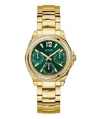Guess Women's Quartz Gold-Tone Stainless Steel Watch 36mm