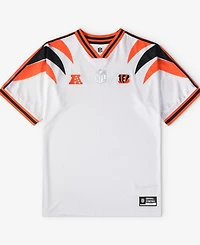 Fanatics Men's White Cincinnati Bengals Football x Football V-Neck Fan Top