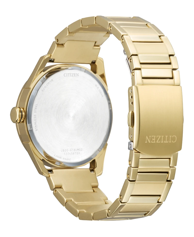 Citizen Men's Classic Gold-Tone Stainless Steel Bracelet Watch 42mm