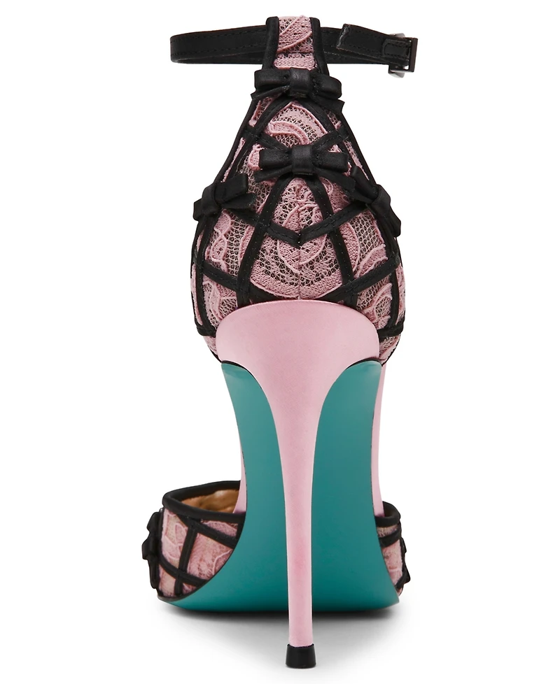 Betsey Johnson Women's Coy Ankle Strap Pumps