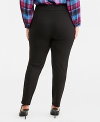 Vince Camuto Plus Slim-Leg Ankle Pants