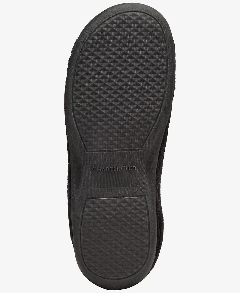 Charter Club Women's Quilted Hoodback Boxed Slippers, Created for Macy's