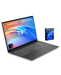 Hp OmniBook 3 16" Traditional Laptop Qualcomm Snapdragon X 16GB Ram Qualcomm Adreno X1-45 1TB Ssd Storage Windows 11 Pro 60Hz