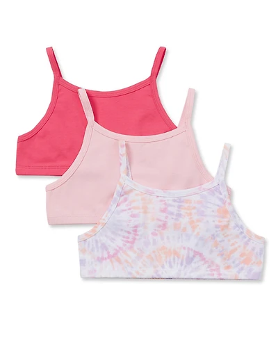 Lands' End Girls Pull On Bra 3 Pack
