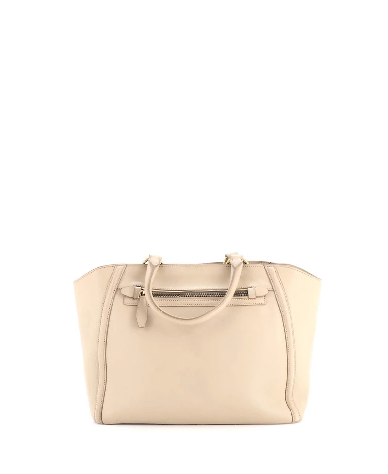 Pre-Owned Prada Large Front Pocket Tote City Calfskin