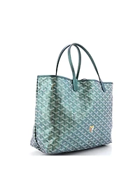 Pre-Owned Goyard Pm Saint Louis Tote Iridescent Coated Canvas