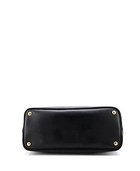 Pre-Owned Prada Medium Cuir Double Tote Saffiano Leather
