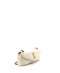 Pre-Owned Saint Laurent Medium Calypso Flap Bag Leather