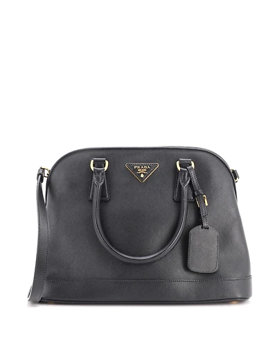 Pre-Owned Prada Medium Open Promenade Bag Saffiano Leather